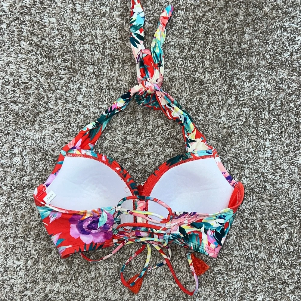 Gibson Latimer Red Floral Bikini - Picture 5 of 11
